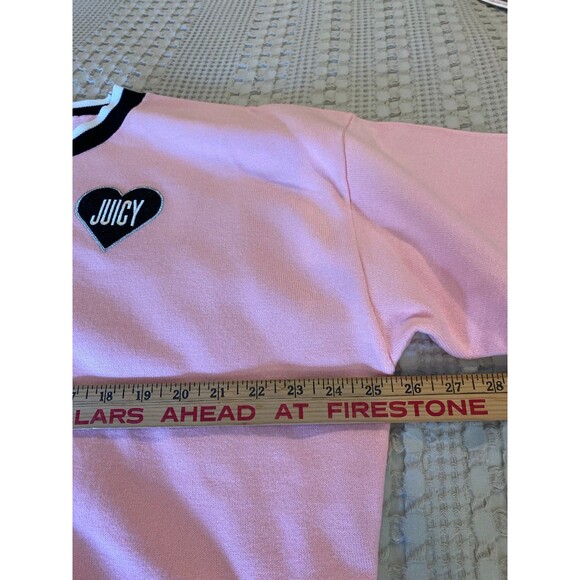 NEW Juicy Couture Sweater Size XXL 2X
Cropped Pullover Crewneck Pale Soft
Pink - Picture 10 of 12